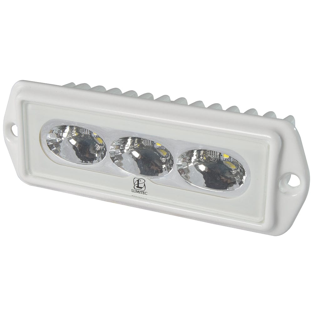 Lumitec CapriLT - LED Flood Light - White Finish - White Non-Dimming [101288] - The Happy Skipper