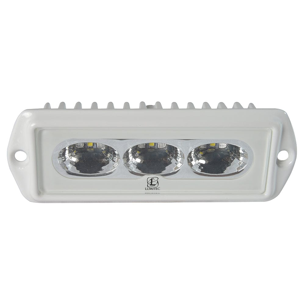 Lumitec CapriLT - LED Flood Light - White Finish - White Non-Dimming [101288] - The Happy Skipper