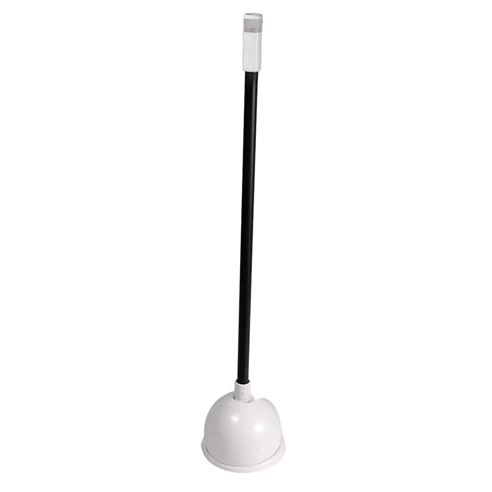 Lumitec Contour Anchor Light - 12" - Black Shaft White Base [101585] - The Happy Skipper