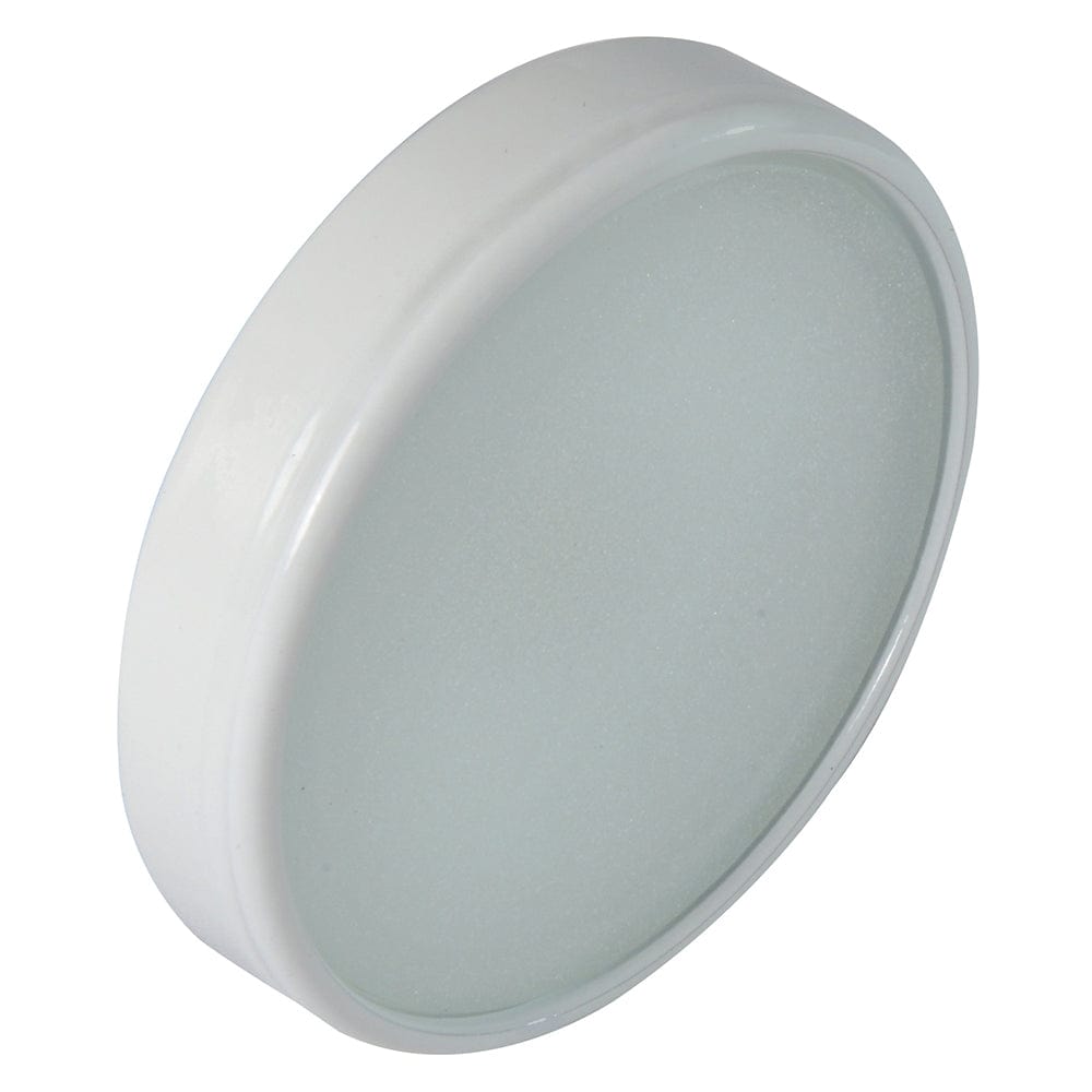 Lumitec Halo - Flush Mount Down Light - White Finish - White Non-Dimming [112823] - The Happy Skipper
