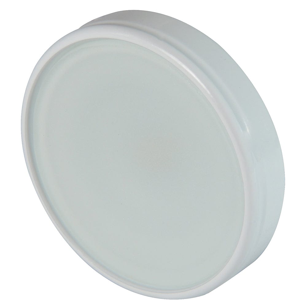 Lumitec Halo - Flush Mount Down Light - White Finish - White Non-Dimming [112823] - The Happy Skipper