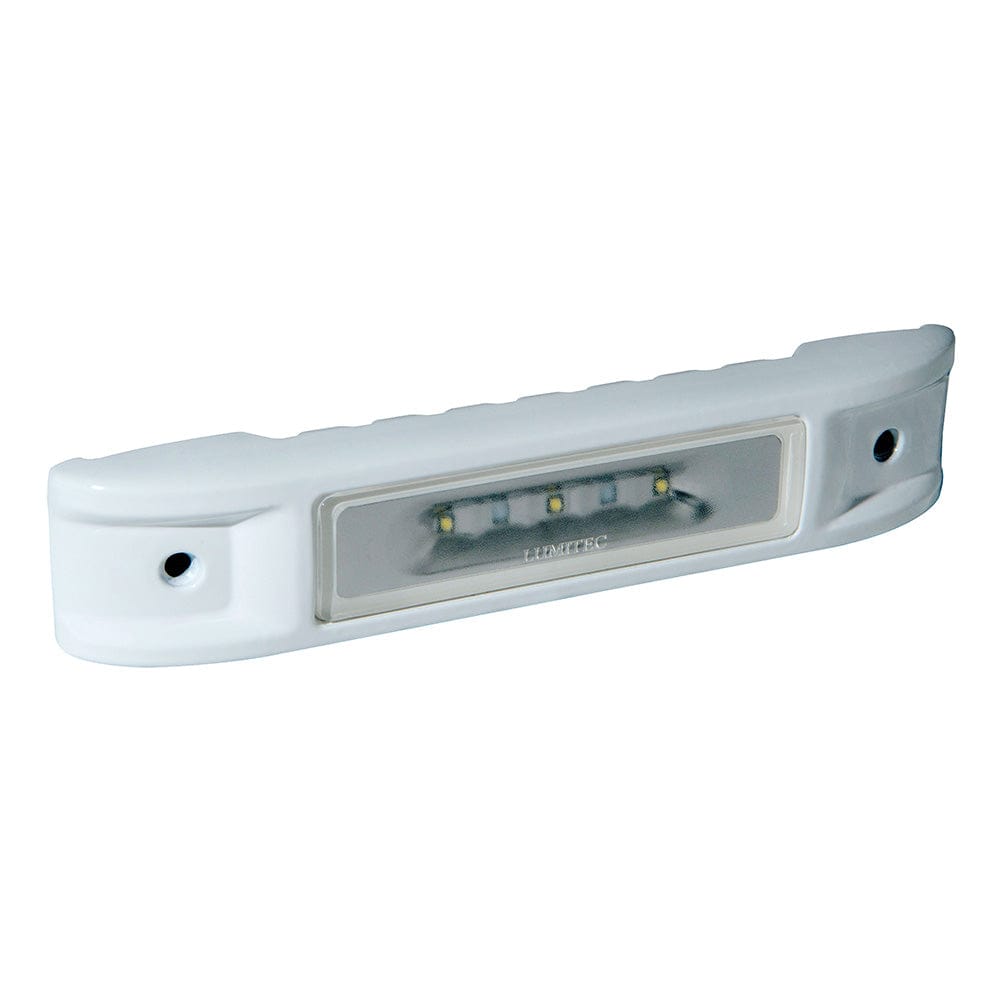 Lumitec Ibiza LED Engine Room Light - Non-Dimming White - White Finish [101520] - The Happy Skipper