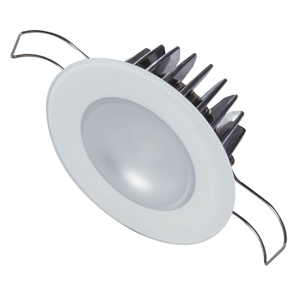 Lumitec Mirage - Flush Mount Down Light - Glass Finish/No Bezel - 4-Color Red/Blue/Purple Non Dimming w/White Dimming [113190] - The Happy Skipper