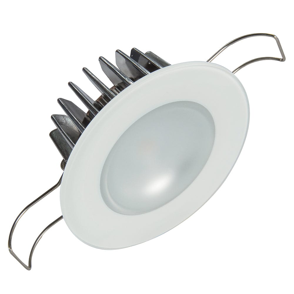 Lumitec Mirage - Flush Mount Down Light - Glass Finish/No Bezel - 4-Color Red/Blue/Purple Non Dimming w/White Dimming [113190] - The Happy Skipper