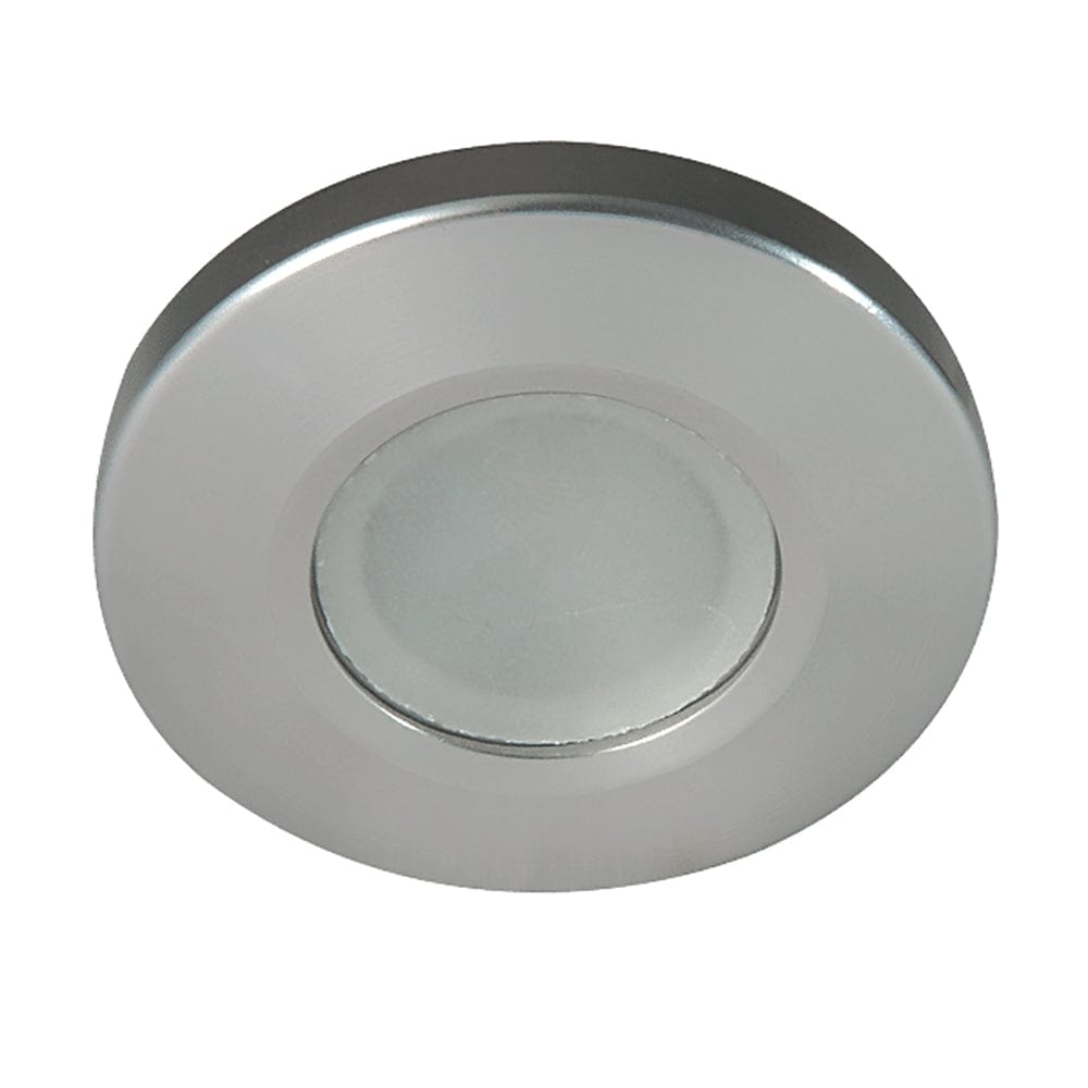 Lumitec Orbit - Flush Mount Down Light - Brushed Finish - White Non-Dimming [112503] - The Happy Skipper