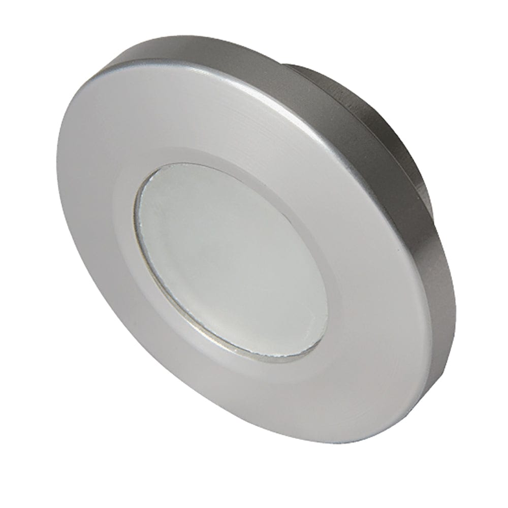 Lumitec Orbit - Flush Mount Down Light - Brushed Finish - White Non-Dimming [112503] - The Happy Skipper