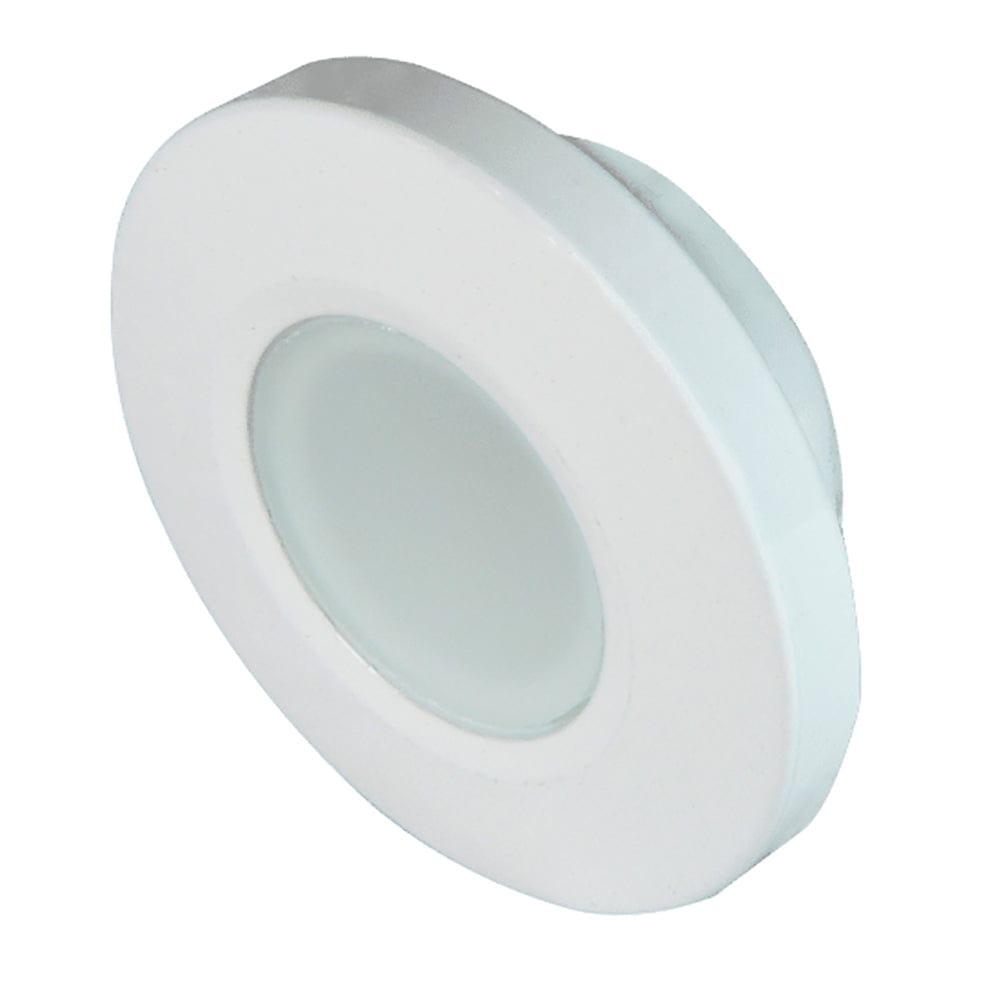 Lumitec Orbit Flush Mount Down Light Spectrum RGBW - White Housing [112527] - The Happy Skipper