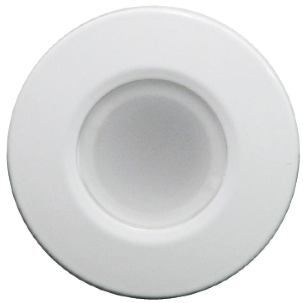 Lumitec Orbit - Flush Mount Down Light - White Finish - White Non-Dimming [112523] - The Happy Skipper