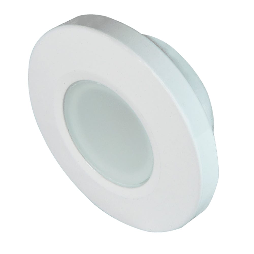 Lumitec Orbit - Flush Mount Down Light - White Finish - White Non-Dimming [112523] - The Happy Skipper