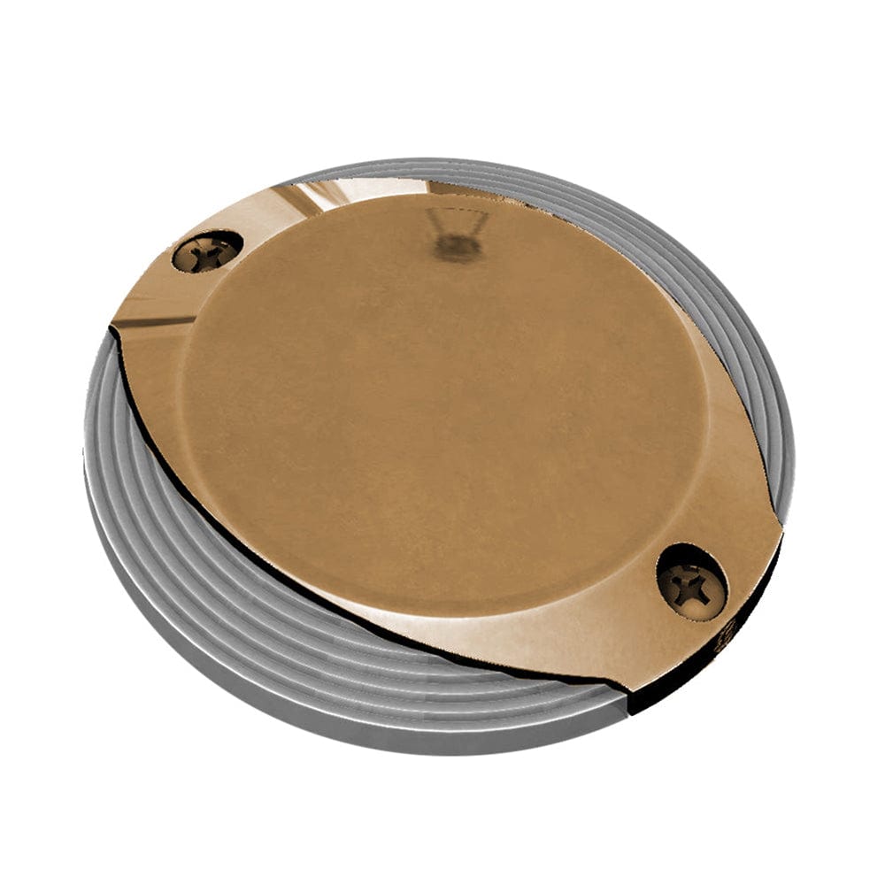Lumitec Scallop Surface Mount Pathway Light - Spectrum RGBW/Warm White - Bronze Finish [101673] - The Happy Skipper