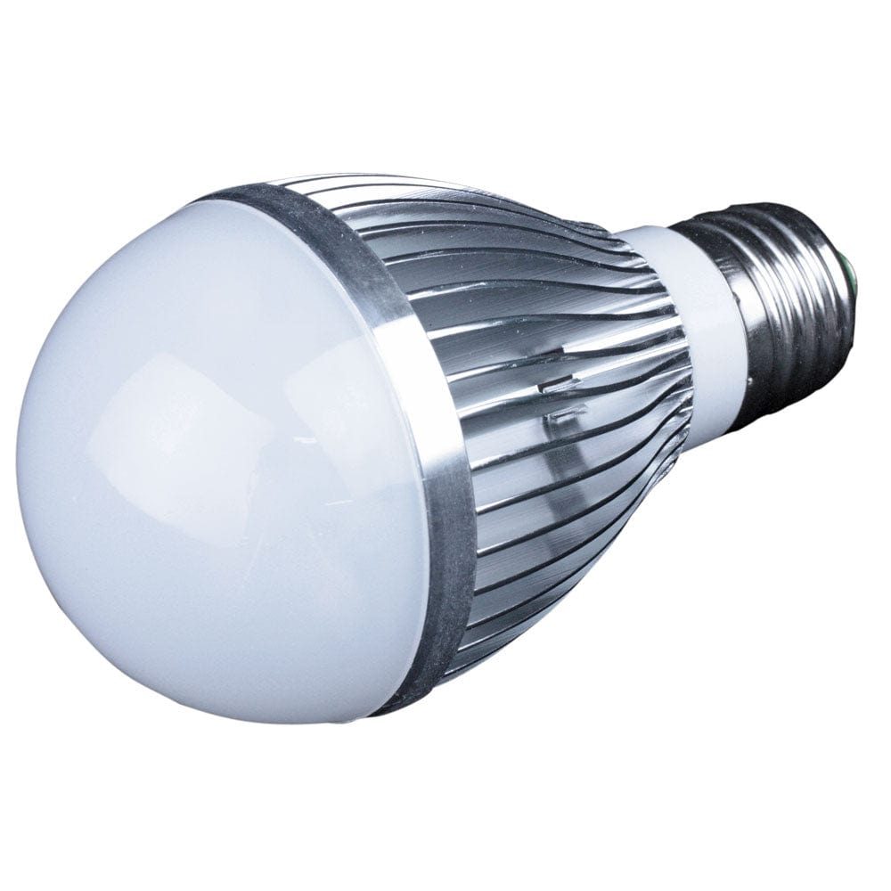 Lunasea E26 Screw Base LED Bulb - 12-24VDC/7W- Warm White [LLB-48FW-82-00] - The Happy Skipper