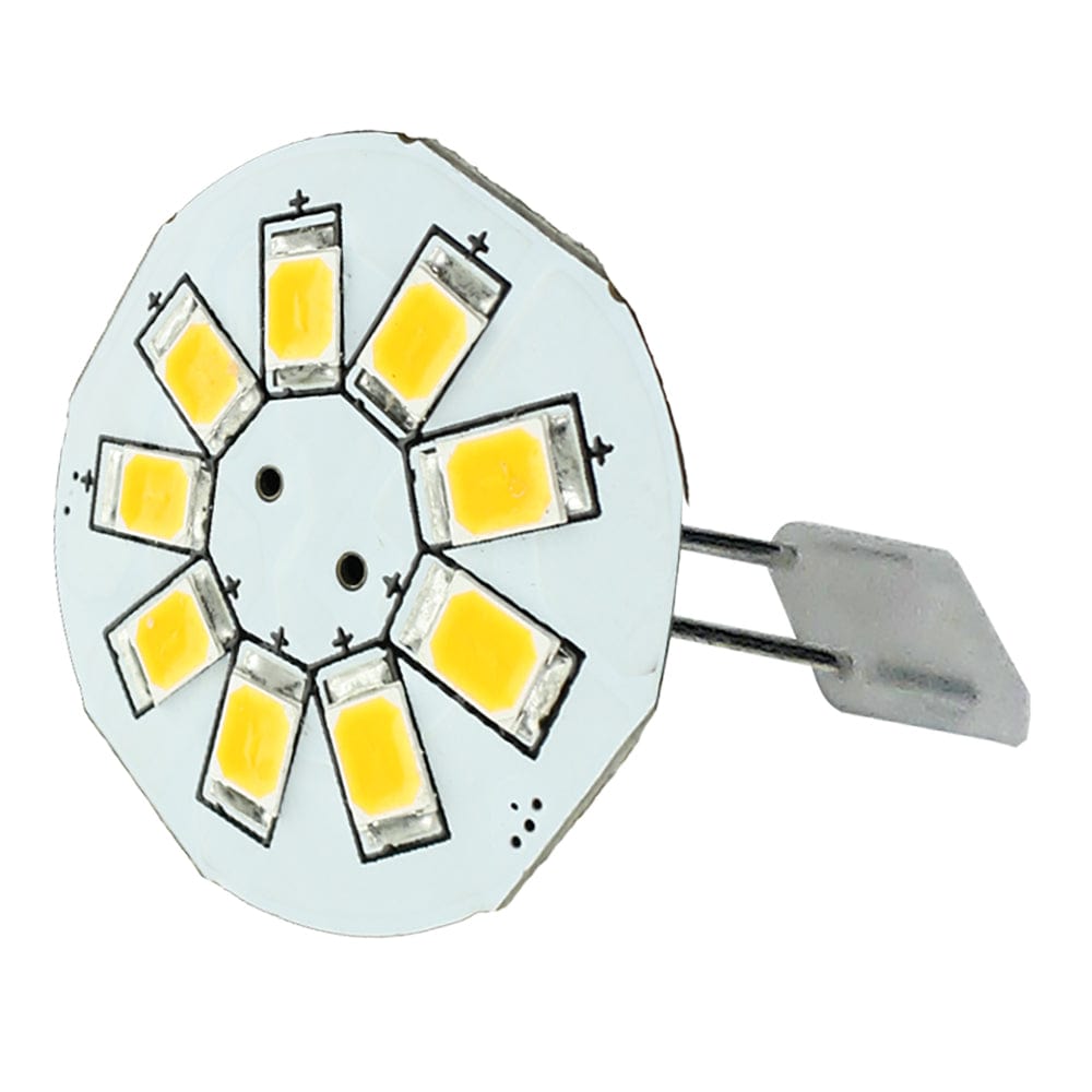 Lunasea G4 Back Pin 0.9" LED Light - Cool White [LLB-21BC-21-00] - The Happy Skipper