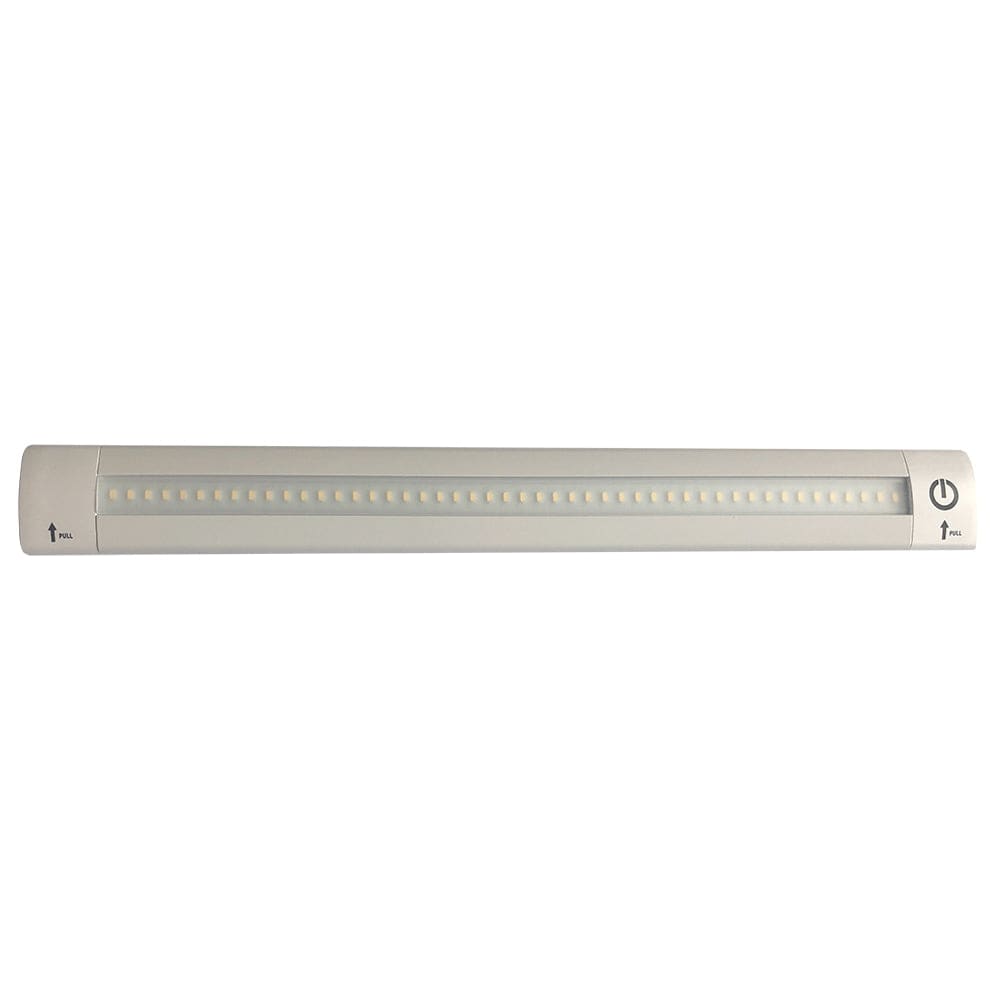 Lunasea LED Light Bar - Built-In Dimmer, Adjustable Linear Angle, 12" Length, 24VDC - Warm White [LLB-32KW-11-00] - The Happy Skipper