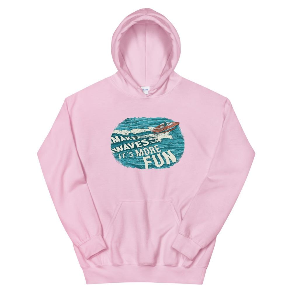 Make Waves It's More Fun™ Unisex Hoodie - The Happy Skipper