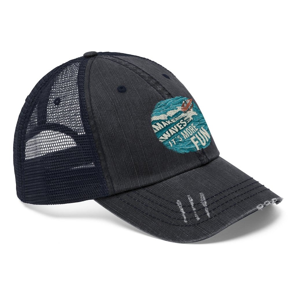 Make Waves, It's More Fun Unisex Trucker Hat - The Happy Skipper