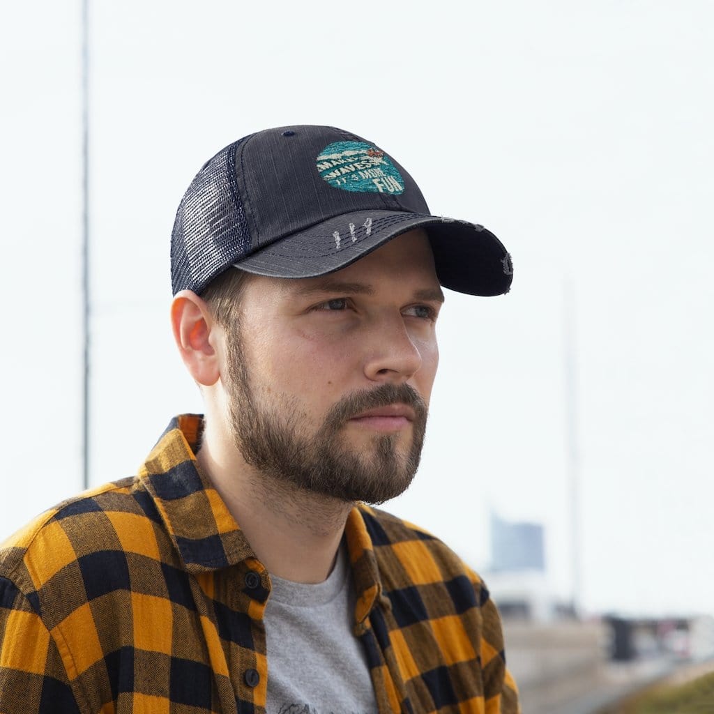 Make Waves, It's More Fun Unisex Trucker Hat - The Happy Skipper