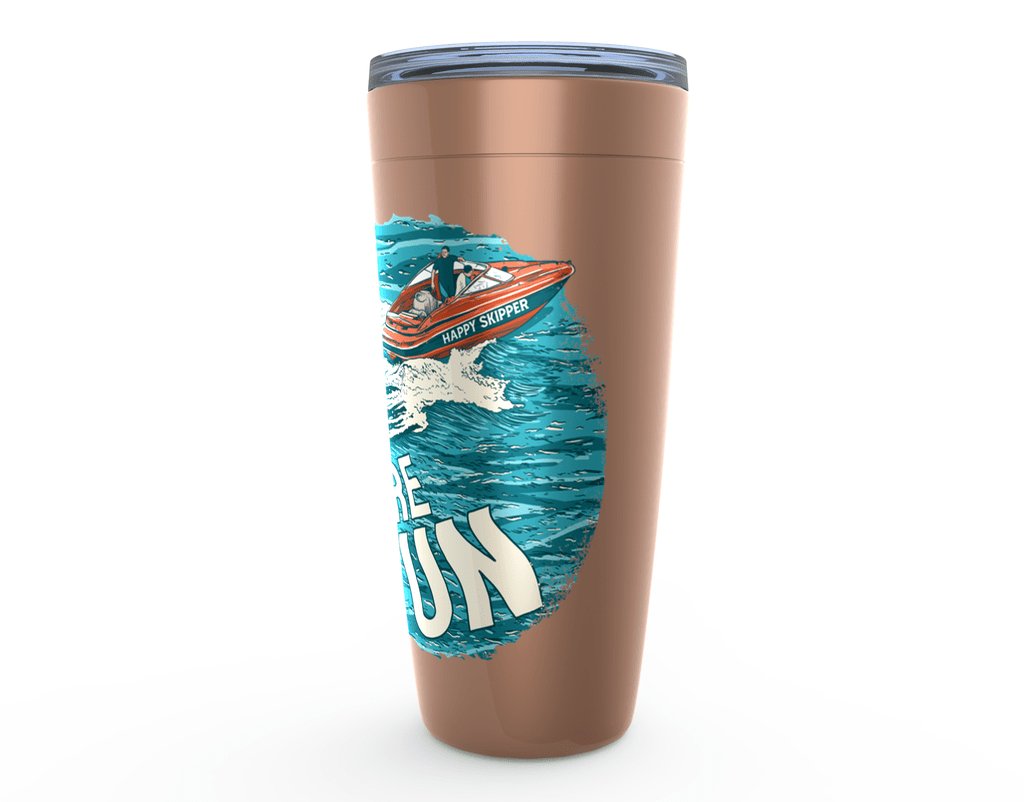 Make Waves It's More Fun™ Viking Tumblers - The Happy Skipper