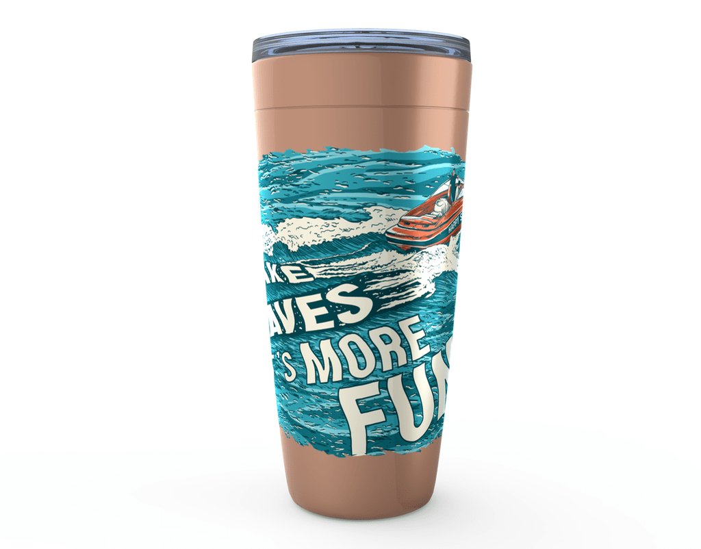 Make Waves It's More Fun™ Viking Tumblers - The Happy Skipper