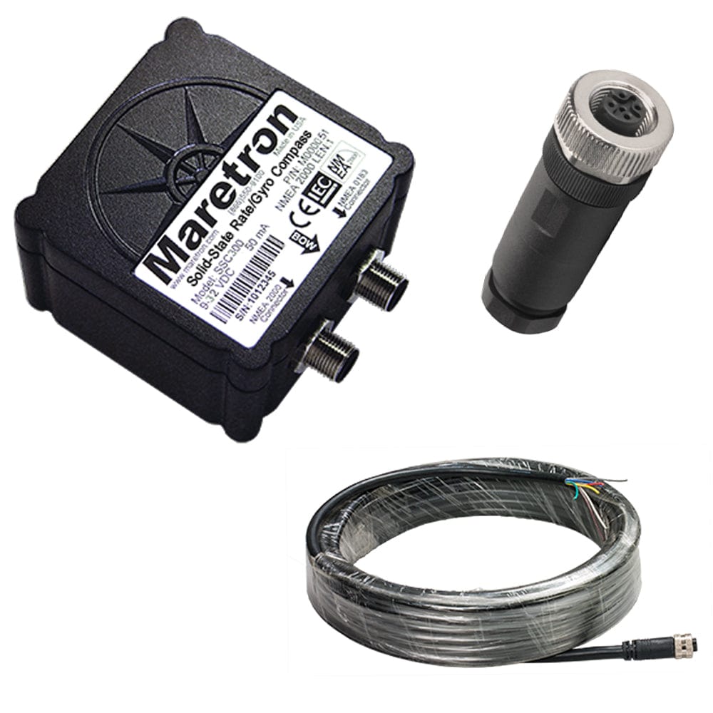 Maretron Solid-State Rate/Gyro Compass w/10m Cable & Connector [SSC300-01-KIT] - The Happy Skipper