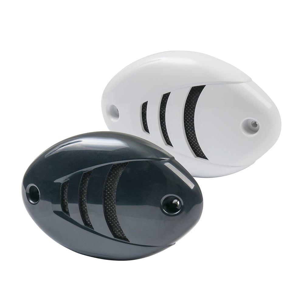 Marinco 12V Drop-In Low Profile Horn w/Black White Grills [10080] - The Happy Skipper