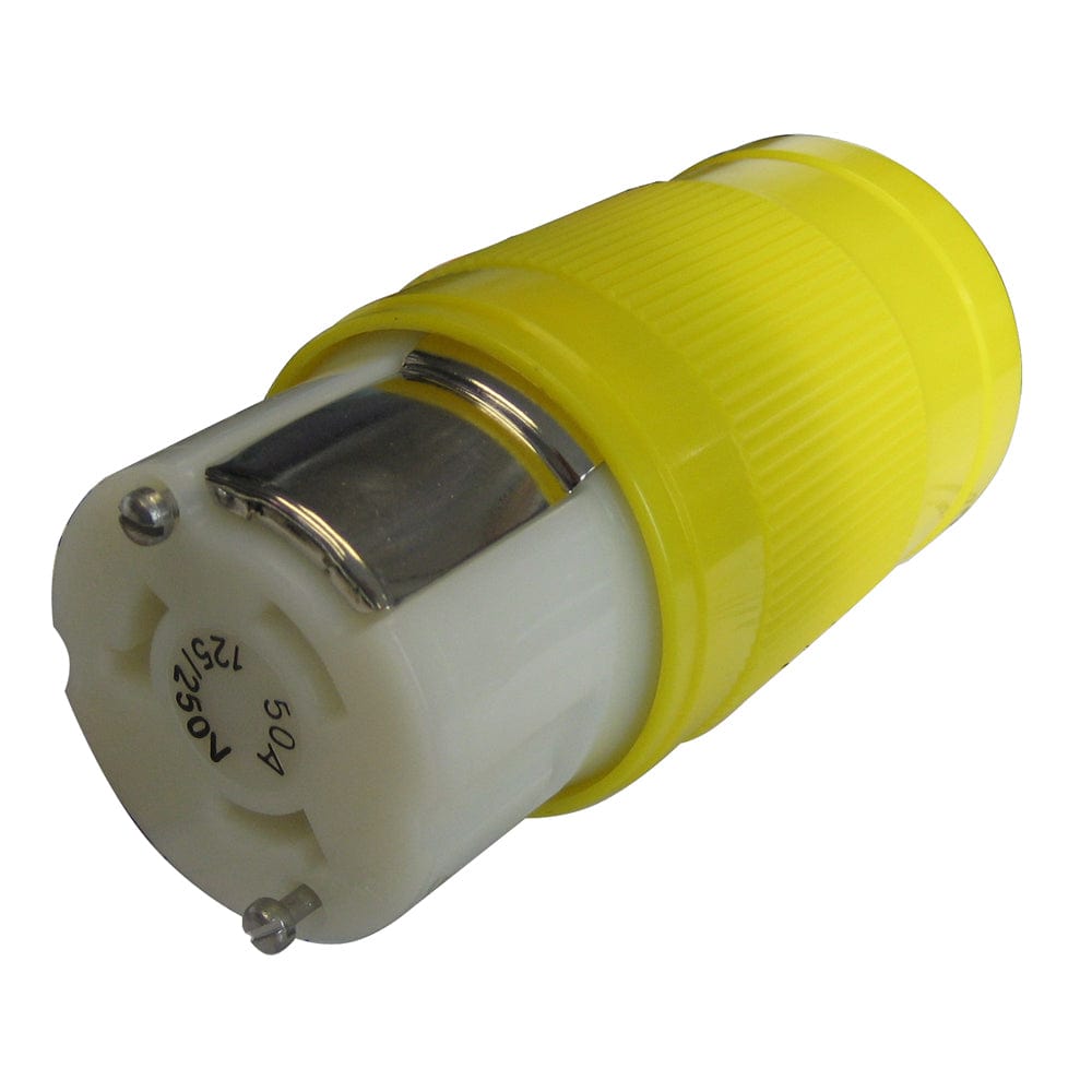 Marinco 50A 125/250V Locking Connector [6364CRN] - The Happy Skipper