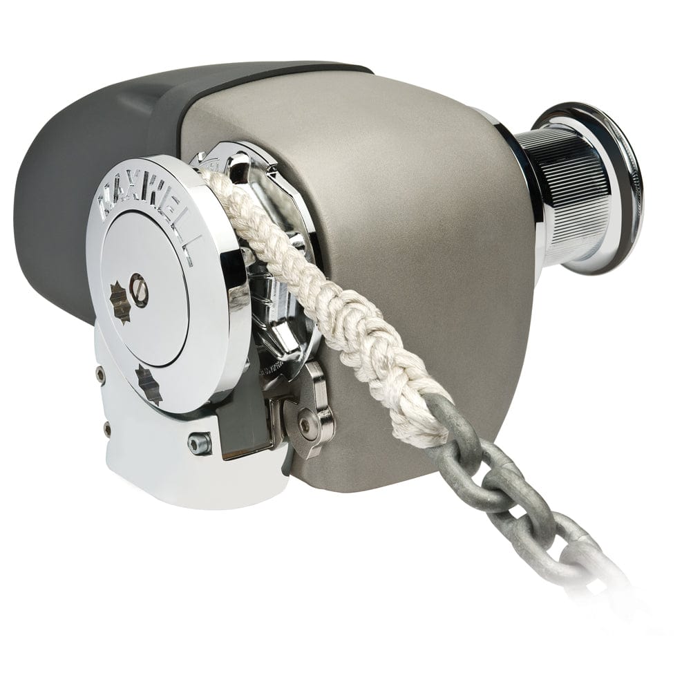 Maxwell HRC 10-8 Rope Chain Horizontal Windlass 5/16" Chain, 5/8" Rope 12V, with Capstan [HRC10812V] - The Happy Skipper