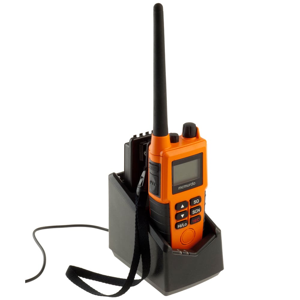 McMurdo R5 GMDSS VHF Handheld Radio - Pack A - Full Feature Option [20-001-01A] - The Happy Skipper