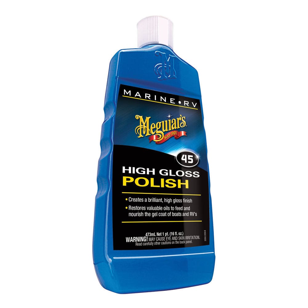 Meguiar's #45 Boat/RV Polish & Gloss Enhancer - 16oz [M4516] - The Happy Skipper