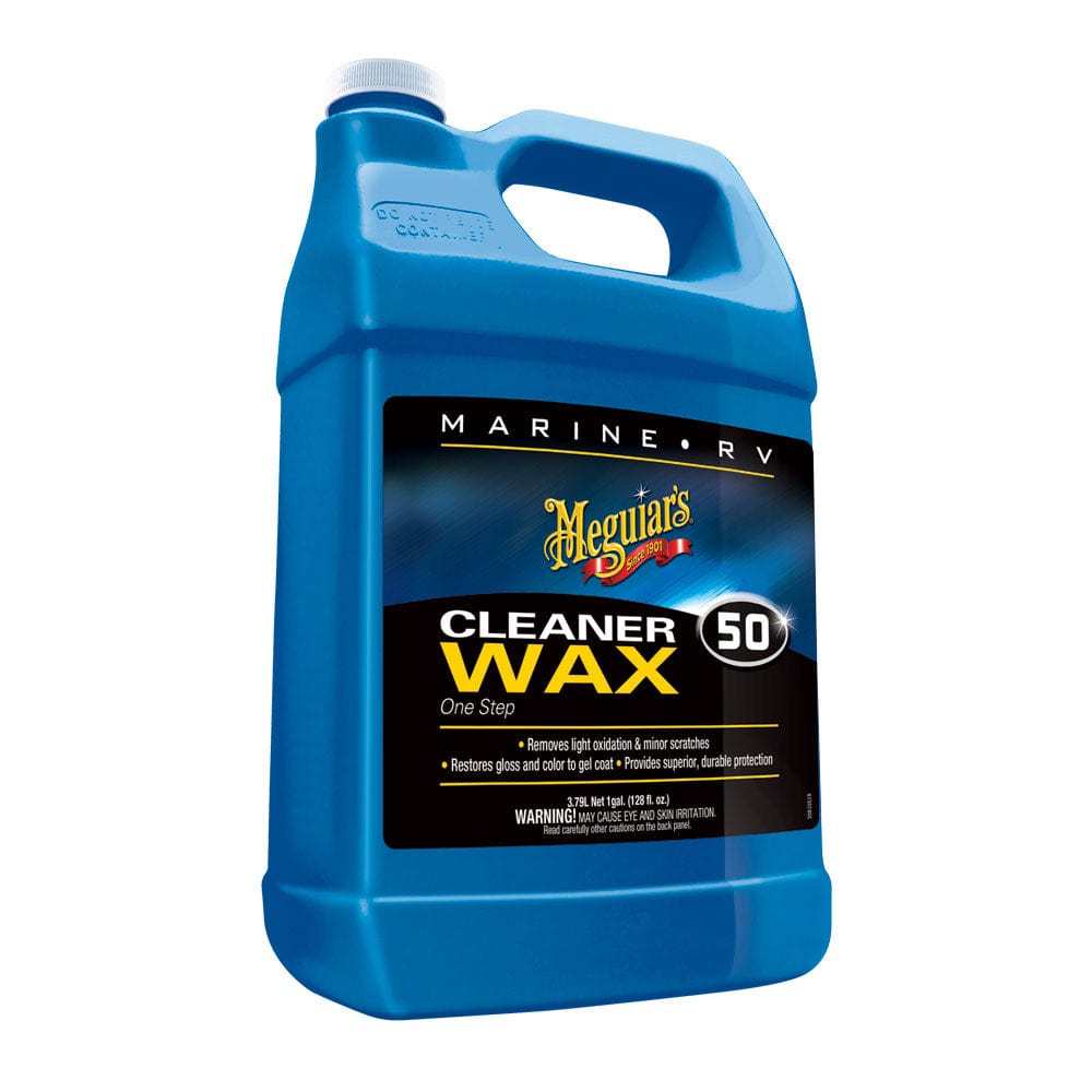 Meguiar's #50 Boat/RV Cleaner Wax - Liquid 1 Gallon [M5001] - The Happy Skipper