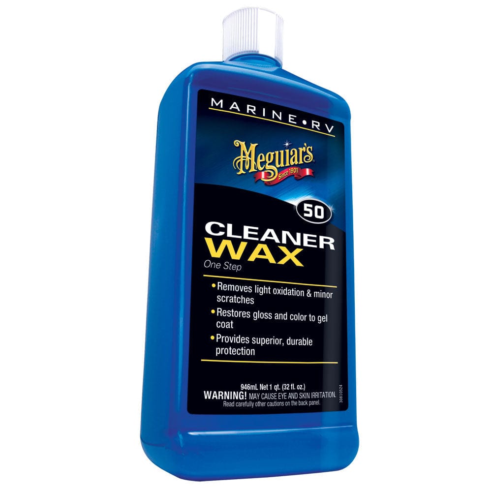 Meguiar's #50 Boat/RV Cleaner Wax - Liquid 32oz [M5032] - The Happy Skipper