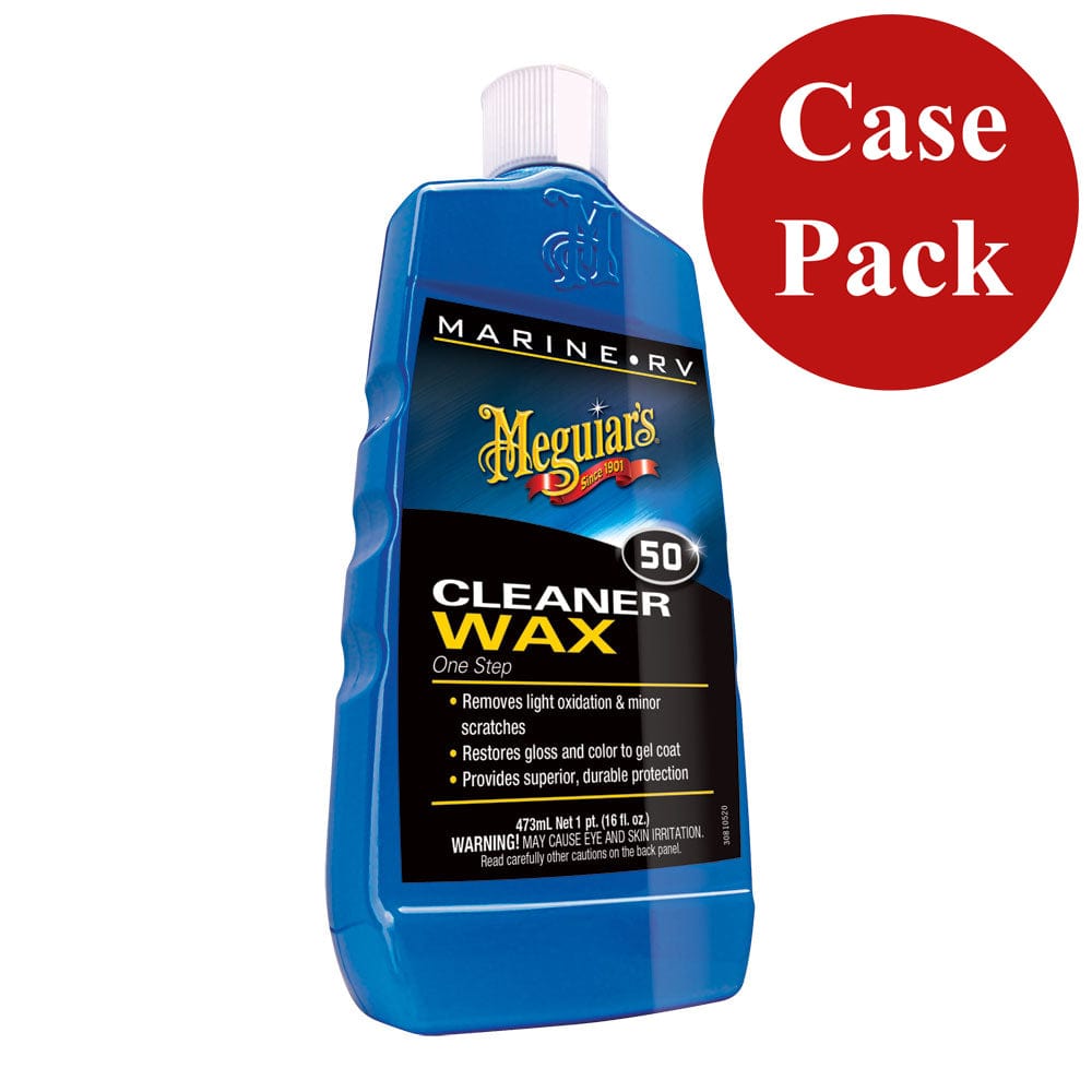 Meguiars Boat/RV Cleaner Wax - 16 oz - *Case of 6* [M5016CASE] - The Happy Skipper