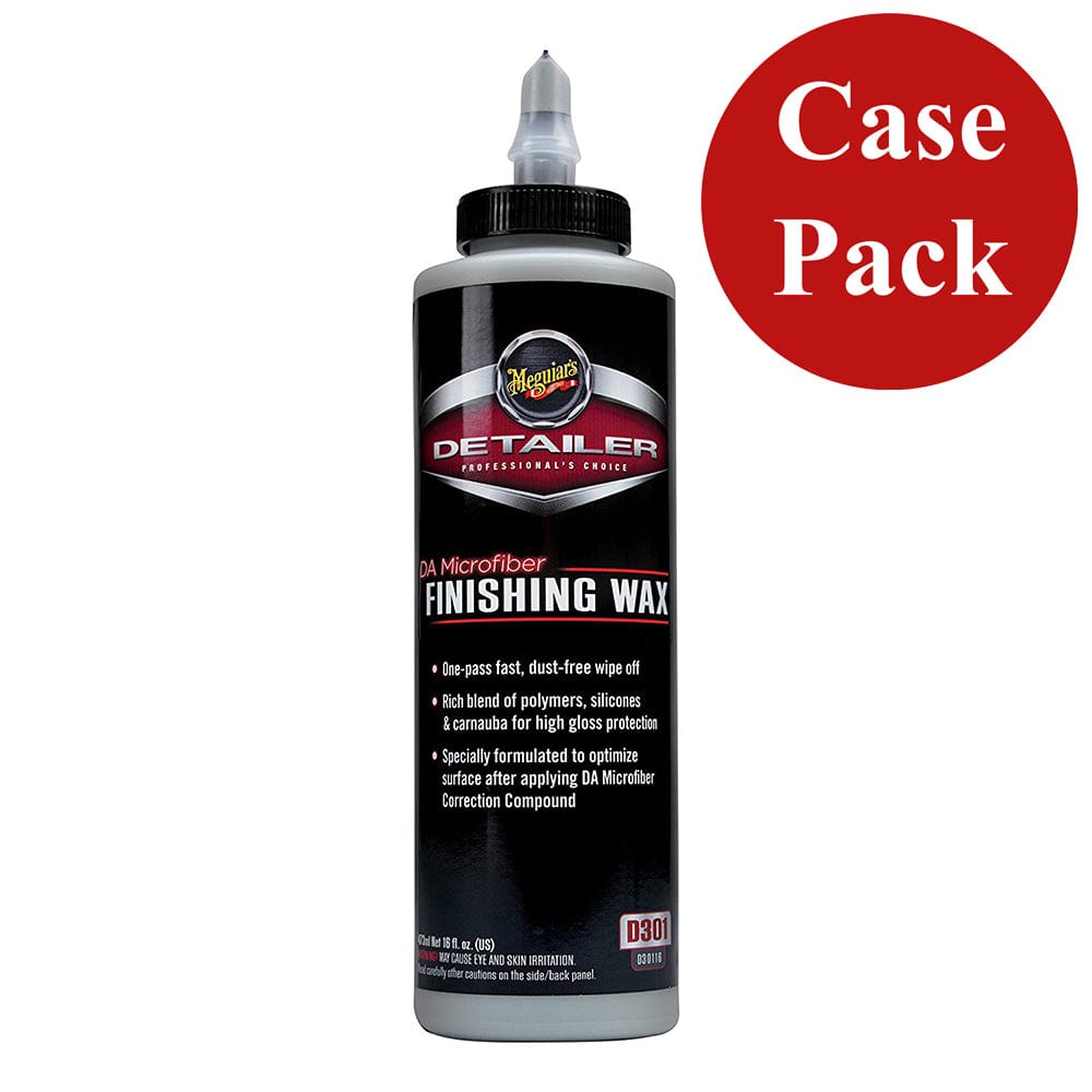 Meguiars DA Microfiber Finishing Wax - 16oz *Case of 6* [D30116CASE] - The Happy Skipper