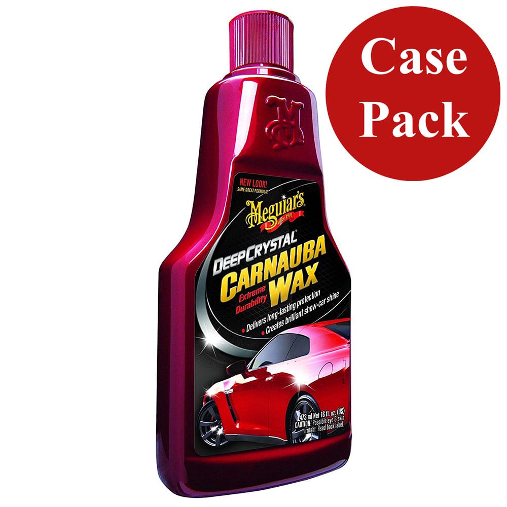 Meguiars Deep Crystal Carnauba Wax - 16oz *Case of 6* [A2216CASE] - The Happy Skipper