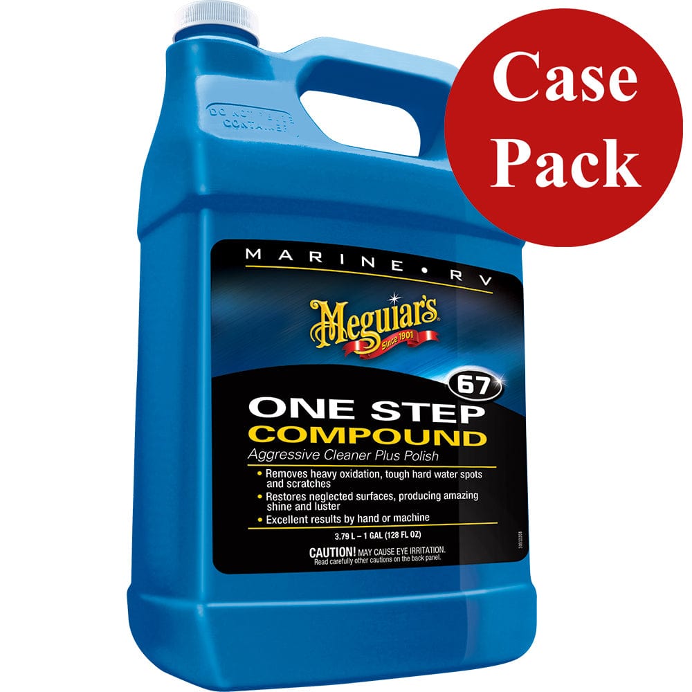 Meguiars Marine One-Step Compound - 1 Gallon *Case of 4* [M6701CASE] - The Happy Skipper