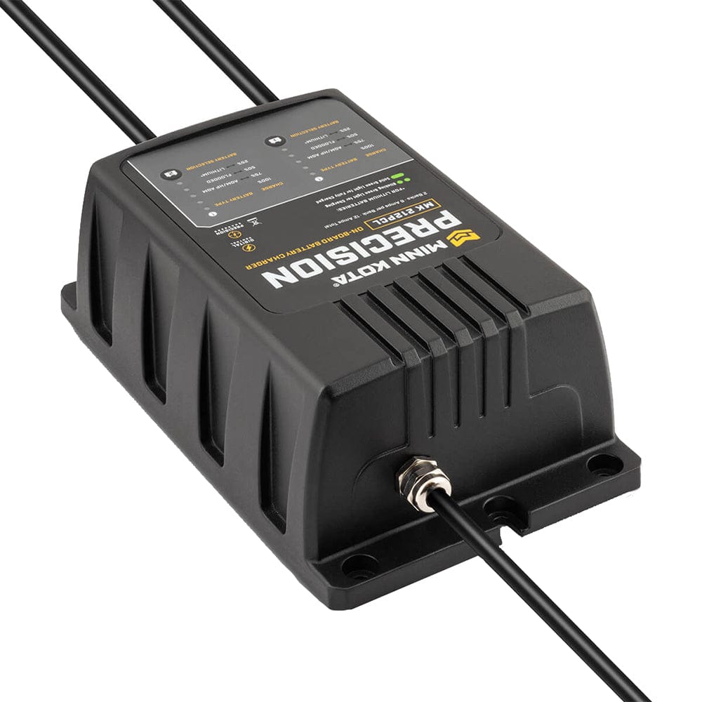 Minn Kota On-Board Precision Charger MK-212 PCL 2 Bank x 6 AMP LI Optimized Charger [1832121] - The Happy Skipper