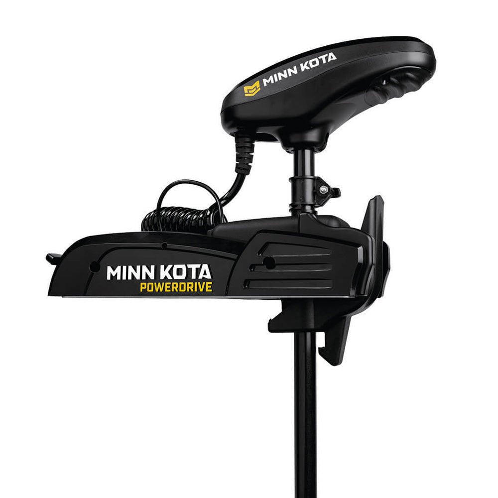 Minn Kota Pontoon PowerDrive 55 Trolling Motor w/Foot Pedal - 12V - 55LB - 48" [1358455] - The Happy Skipper
