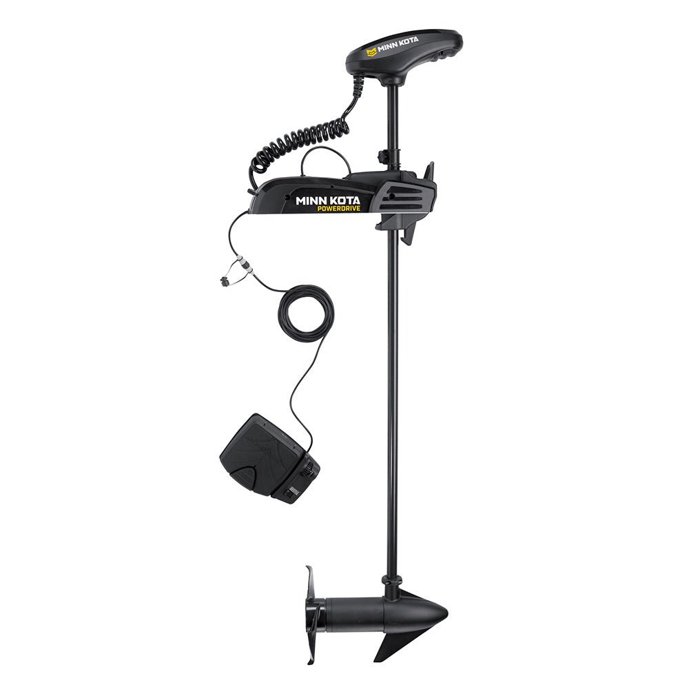 Minn Kota PowerDrive 45 Trolling Motor w/Foot Pedal - 12V - 45LB - 48" [1358441] - The Happy Skipper