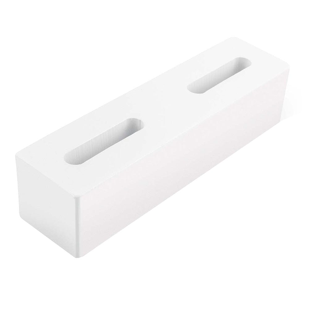 Minn Kota Raptor Adapter Bracket 2" Spacer - White [1810357] - The Happy Skipper