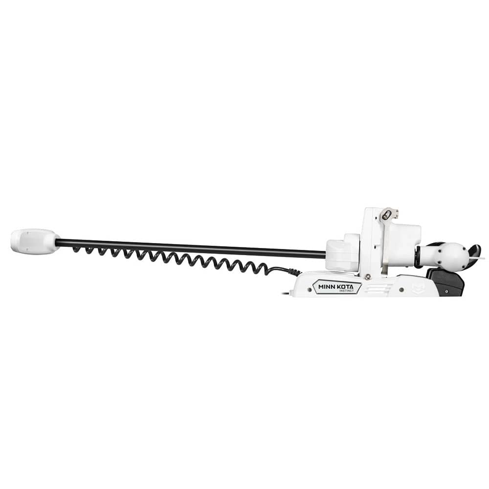 Minn Kota Riptide Instinct QUEST 90/115 Trolling Motor w/Wireless Remote - 24/36V - 90/115LBS - 72" -White [1358561] - The Happy Skipper