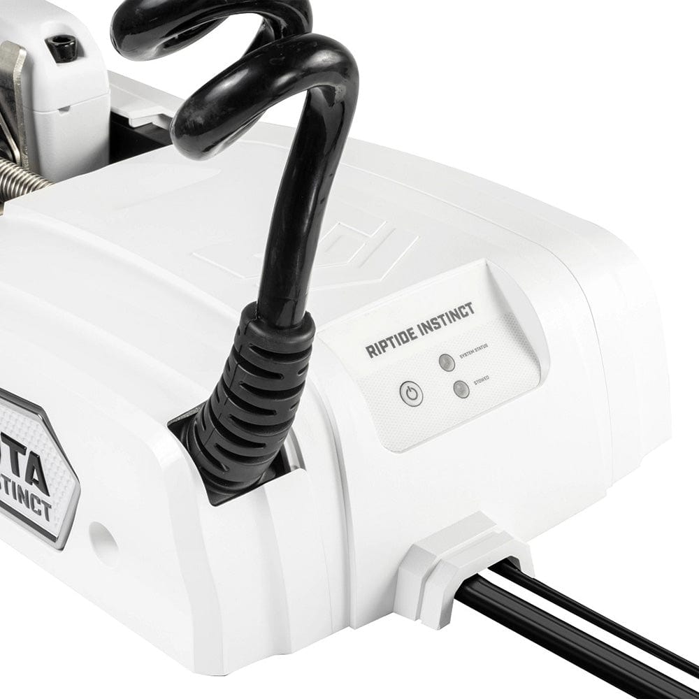 Minn Kota Riptide Instinct QUEST 90/115 Trolling Motor w/Wireless Remote - 24/36V - 90/115LBS - 72" -White [1358561] - The Happy Skipper