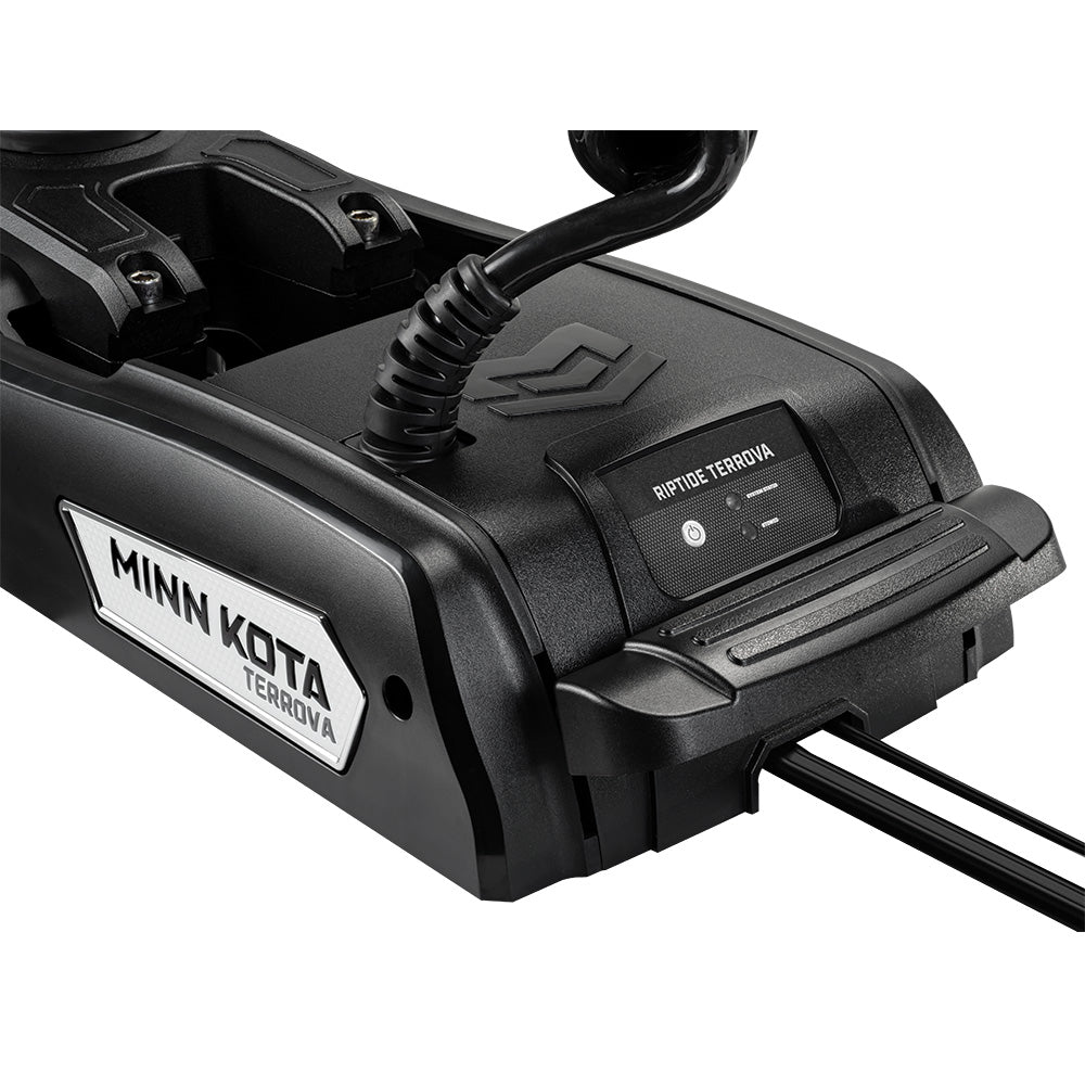 Minn Kota Riptide Terrova QUEST 90/115 Trolling Motor w/Wireless Remote - 24/36V - 90/115LBS - 60" - Black [1363910] - The Happy Skipper