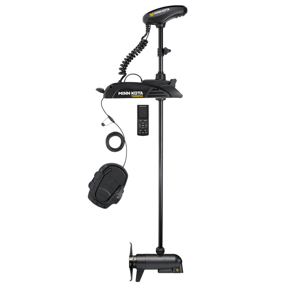 Minn Kota Terrova 112 Trolling Motor w/Wireless Remote - MEGA Down Imaging - 36V - 112LB - 60" [1358315] - The Happy Skipper