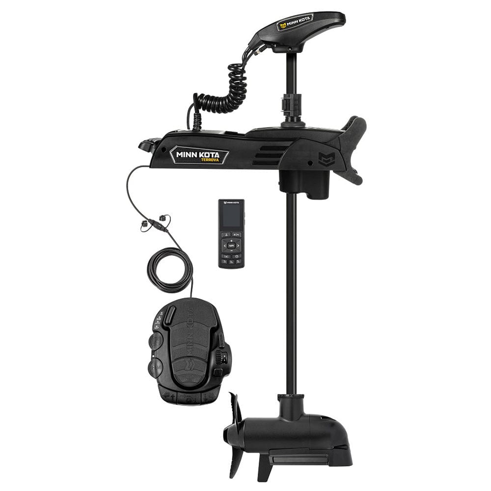 Minn Kota Terrova QUEST 90/115 Trolling Motor w/Wireless Remote - MEGA Down/Side Imaging - 24/36V - 90/115LBS - 45" [1358210] - The Happy Skipper