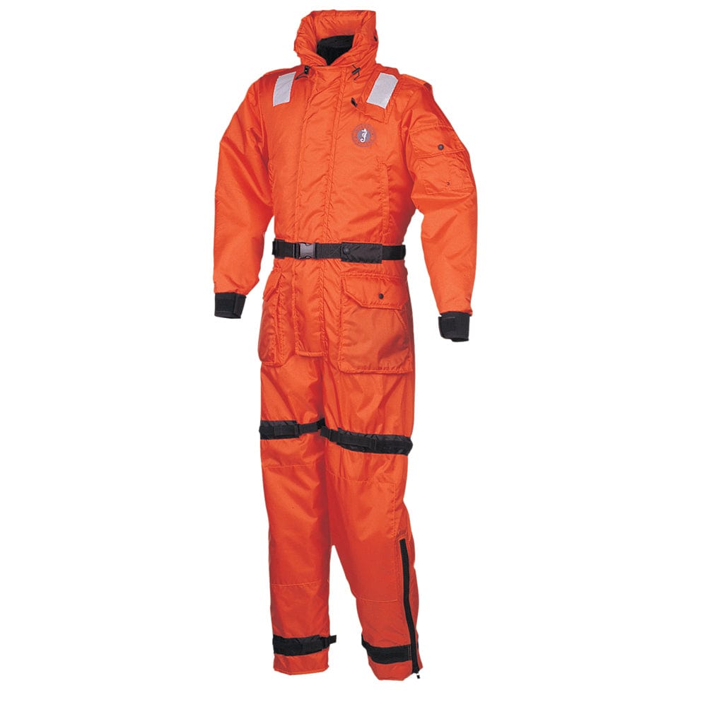 Mustang Deluxe Anti-Exposure Coverall Work Suit - Orange - XXXL [MS2175-2-XXXL-206] - The Happy Skipper