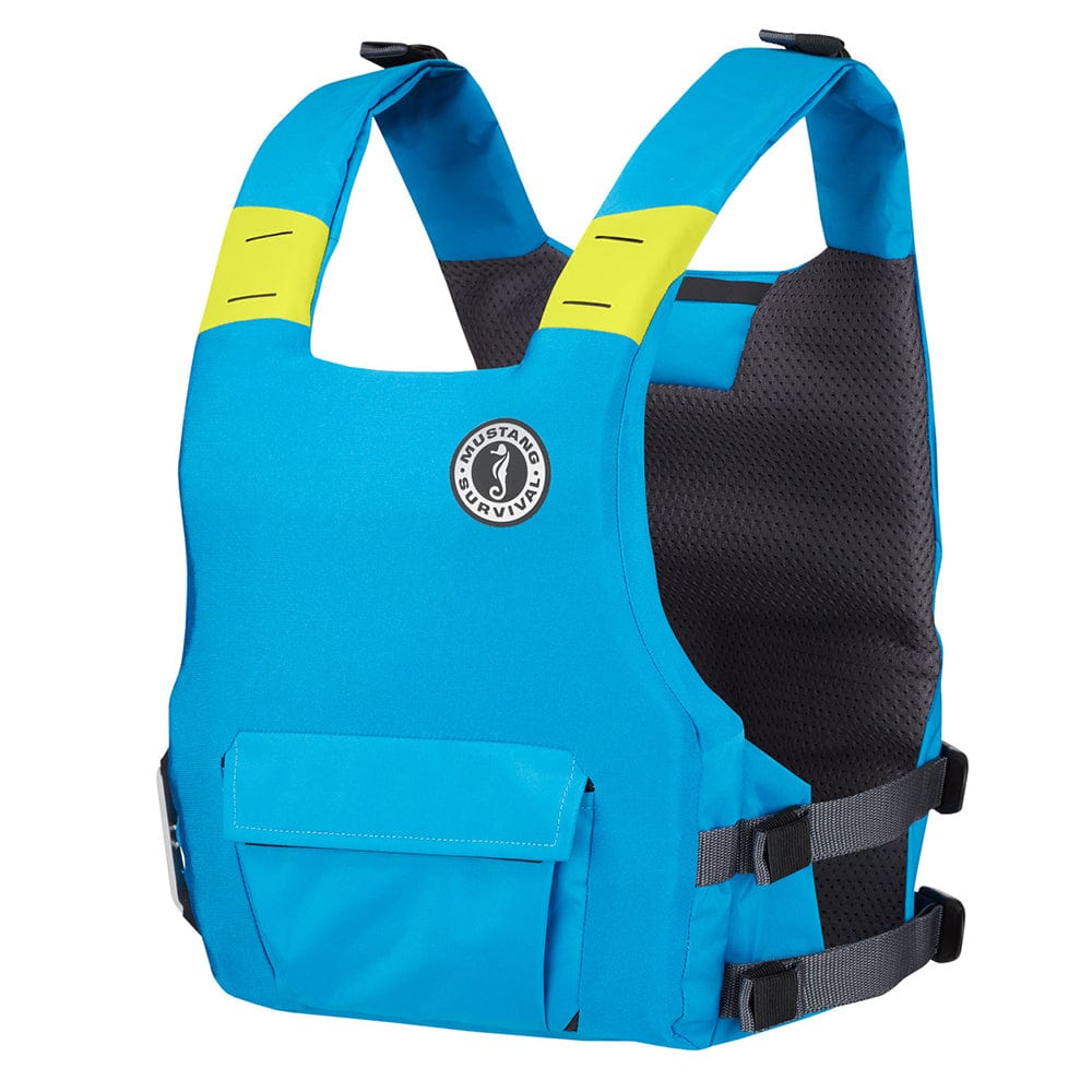 Mustang Khimera Dual Flotation PFD - Azure Blue - Manual [MD7183-268-202] - The Happy Skipper