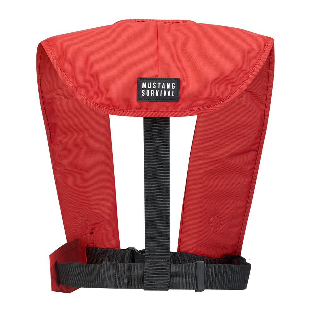 Mustang MIT 100 Convertible Inflatable PFD - Red [MD2030-4-0-202] - The Happy Skipper