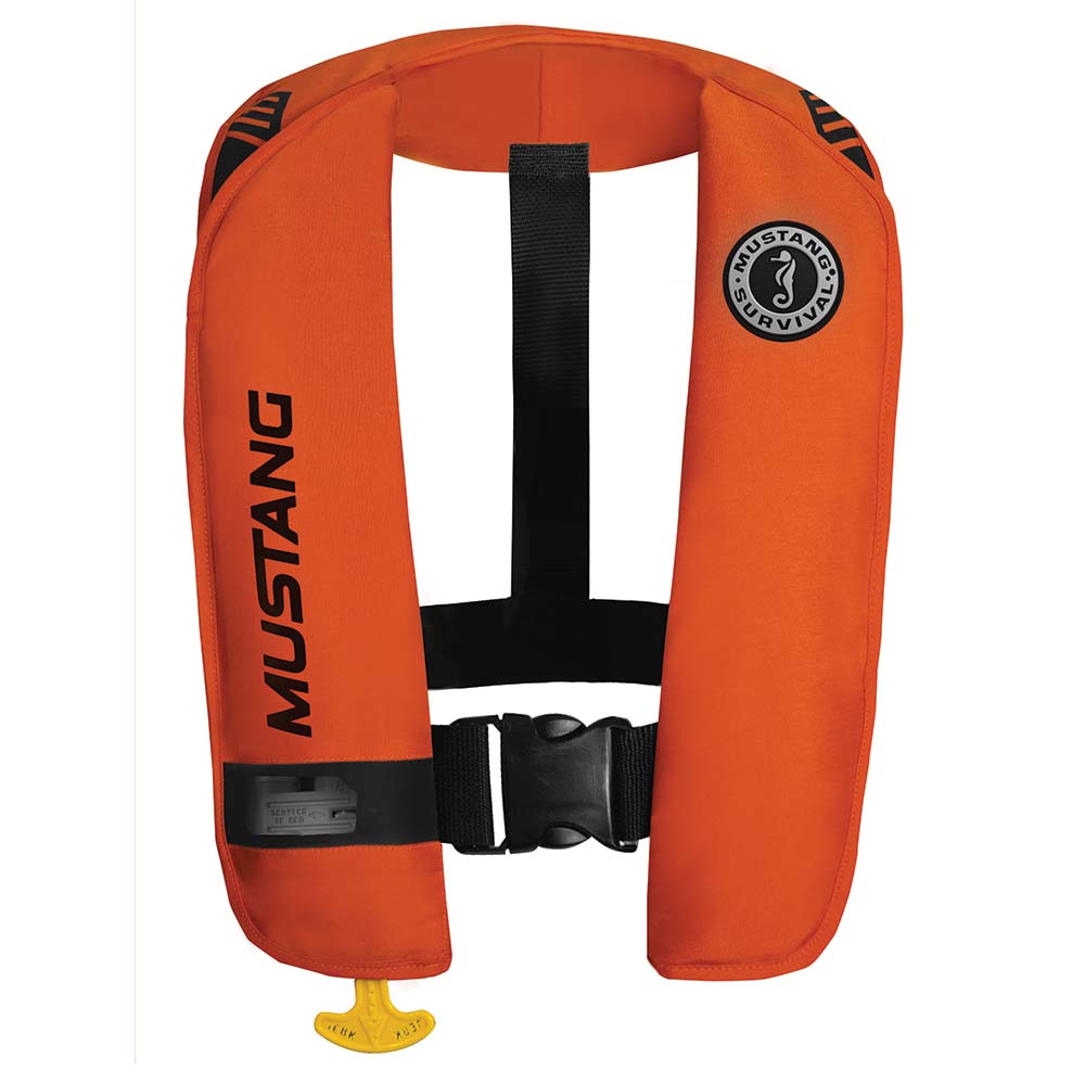 Mustang MIT 100 Inflatable PFD - Orange/Black - Automatic/Manual [MD2016T1-33-0-202] - The Happy Skipper