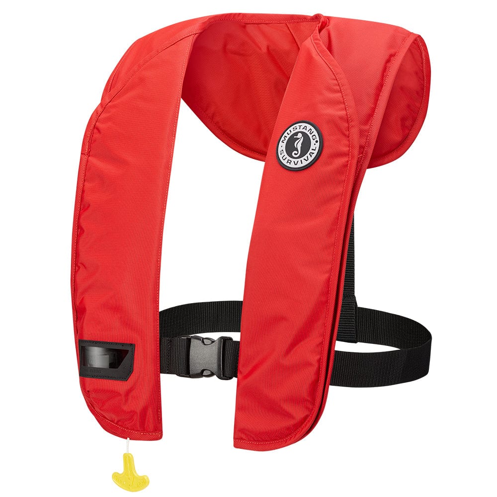Mustang MIT 100 Inflatable PFD - Red - Manual [MD201403-4-0-202] - The Happy Skipper