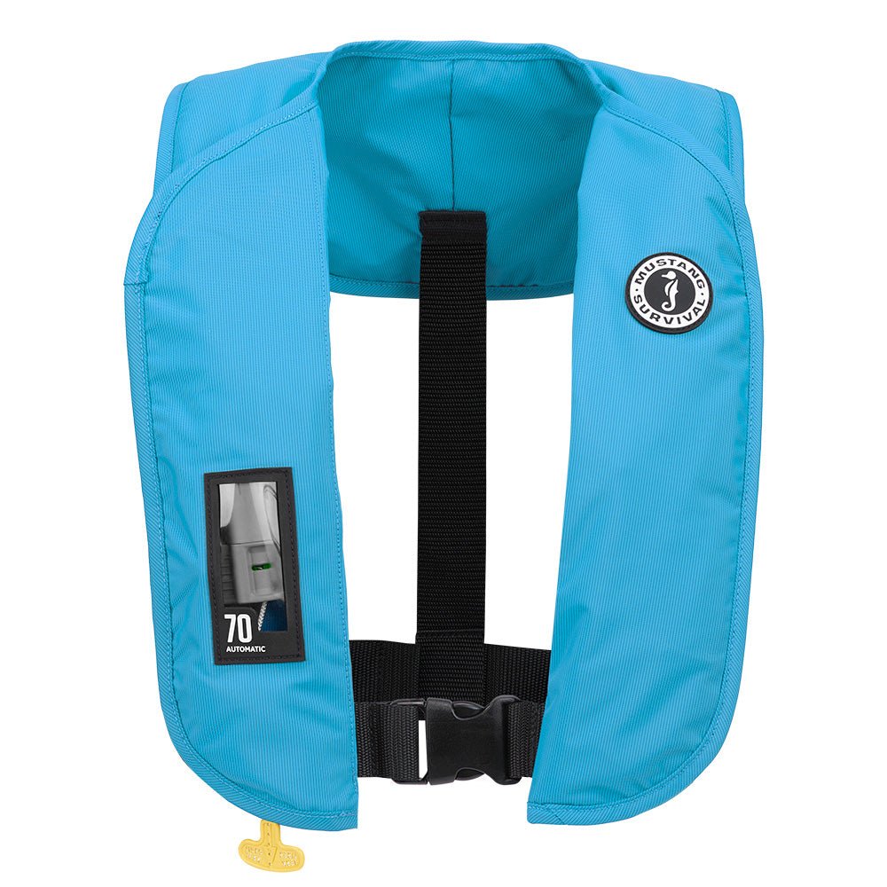 Mustang MIT 70 Automatic Inflatable PFD - Azure (Blue) [MD4042-268-0-202] - The Happy Skipper