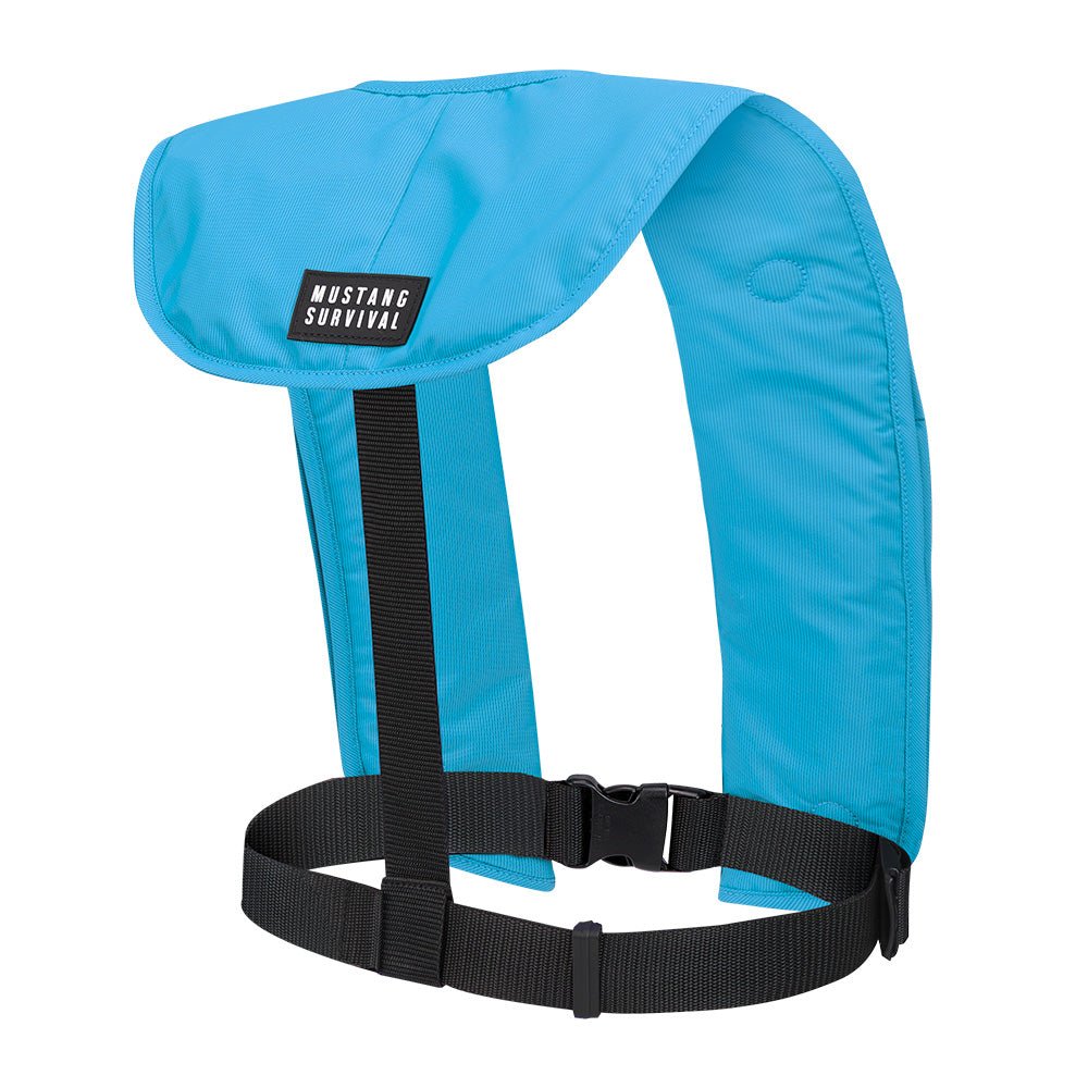 Mustang MIT 70 Automatic Inflatable PFD - Azure (Blue) [MD4042-268-0-202] - The Happy Skipper